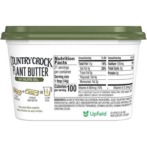 Country Crock Plant Butter with Olive Oil Dairy Free 10.5 oz | Shipt