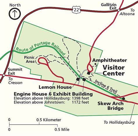 National Historic Site Maps - dwhike