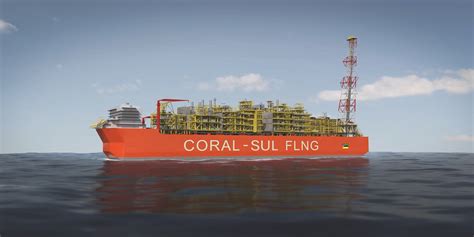 The Coral South FLNG project in Mozambique, developed by ENI , on track ...