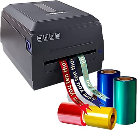 Amazon.com: Satin Ribbon Printing Machine 3 Row Digital Ribbon Printer ...