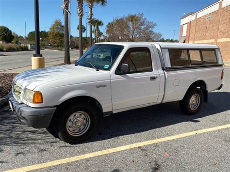 03 Ford Ranger with camper shell - $3000 (Savannah Mall) | Cars ...