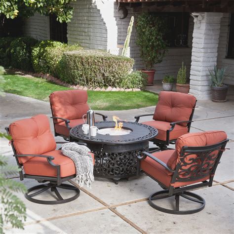 Costco Patio Furniture With Fire Pit | Fire pit patio set, Fire pit patio furniture, Outdoor ...