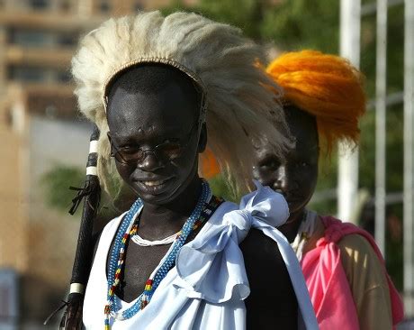 Young Men Shilluk Tribe South Sudan Editorial Stock Photo - Stock Image ...