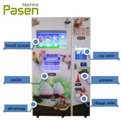 Yogurt vendor machine / frozen yogurt vending machine yogurt in ...