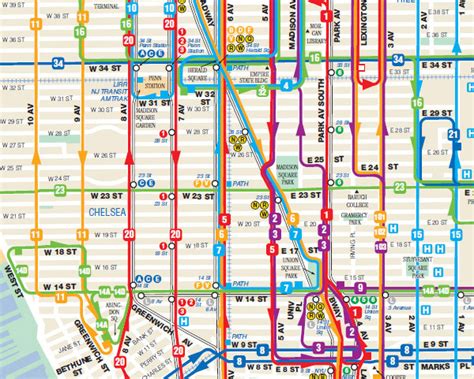 City of New York : New York Map | MTA Bus Map