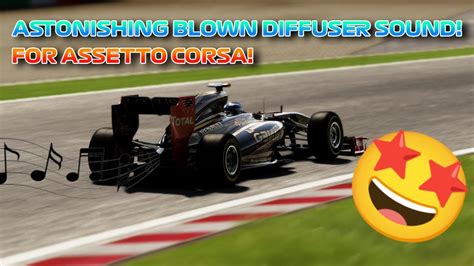 The NEW BLOWN DIFFUSER sound in Assetto Corsa is ASTONISHING!! - YouTube