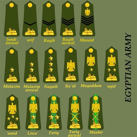 Ancient Egyptian Military Ranks