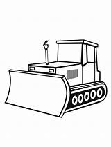 Bulldozer Printable Coloring Page  Free Pages For Kids sketch template