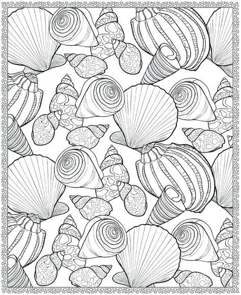 Coloring Pages Sea Shells at GetDrawings | Free download