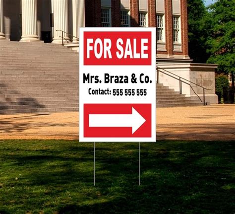 Shop Real Estate Yard Signs | BannerBuzz