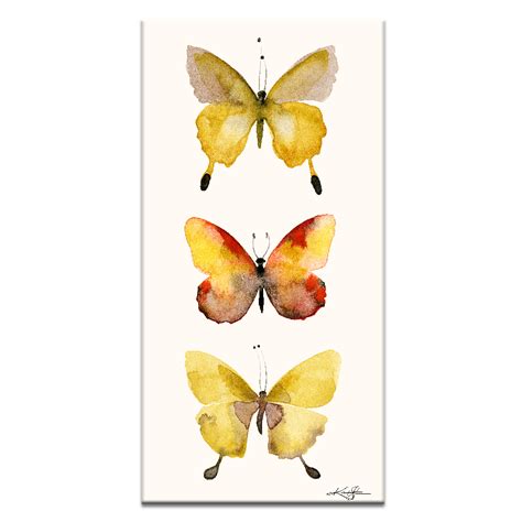 Three Butterflies 1 | Wall Art | Artist Lane