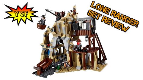 LEGO Lone Ranger Silver Mine Shootout 79110 Review - LEGO 79110 with 5 Minifigures - YouTube