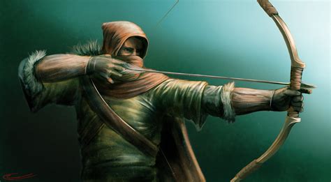 archer, Men, Warrior, Green, Arrow, Hood, Headgear, Movies, Fantasy ...