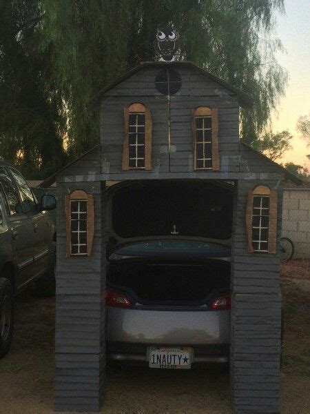 Trunk or Treat Haunted House | Trunk or treat, Halloween party decor ...