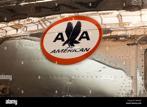 Vintage American Airlines logo Stock Photo - Alamy