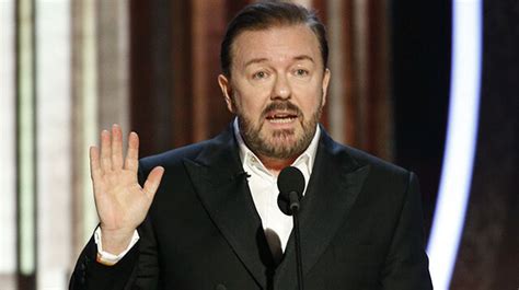 Ricky Gervais Roasts Celebrities In His Golden Globes Monologue But ...