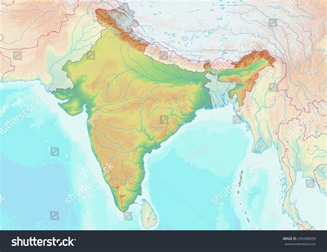 Topography Of India