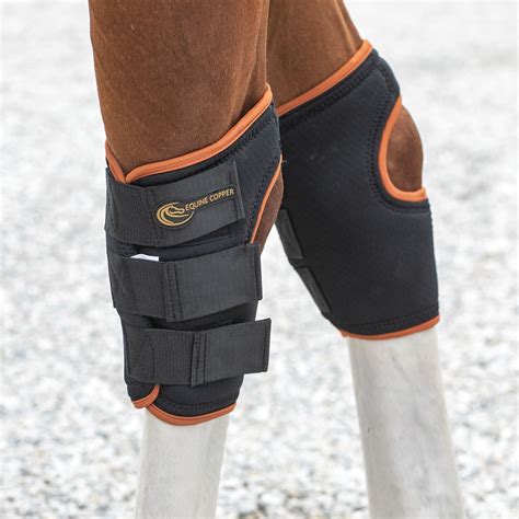 Equine Copper Hock Wraps in Ceramic Therapy at Schneider Saddlery