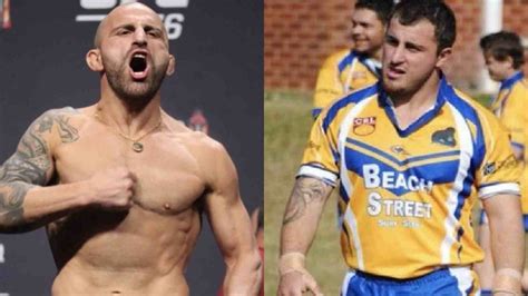 WATCH: A 214-pound Alexander Volkanovski slams his opponent in rugby