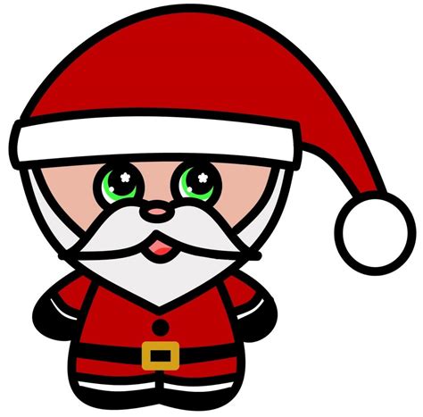 Santa Cartoon Drawing | Free download on ClipArtMag