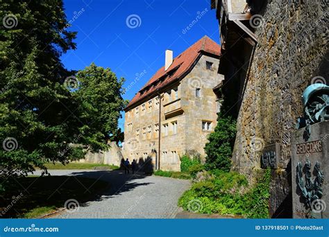 View on VESTE COBURG Castle Near Coburg, Upper Franconia, Bavaria, Germany Editorial Photo ...