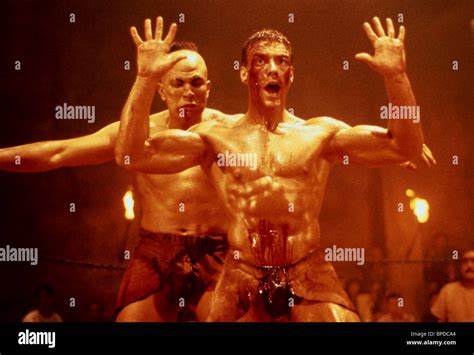 MICHEL QISSI & JEAN-CLAUDE VAN DAMME KICKBOXER (1989 Stock Photo ...