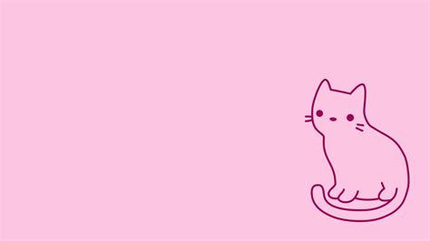 a cat sitting on top of a pink wall