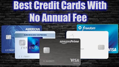 Best No Annual Fee Credit Cards 2020 - YouTube