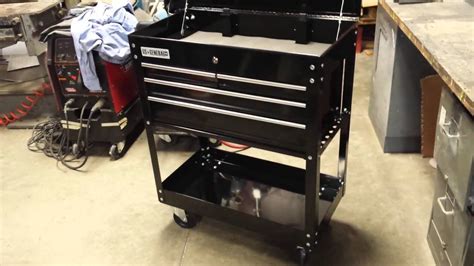 Harbor Freight Tool Cart - US General - Review - YouTube