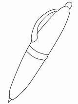 School Pen Coloring Pages & coloring Book sketch template
