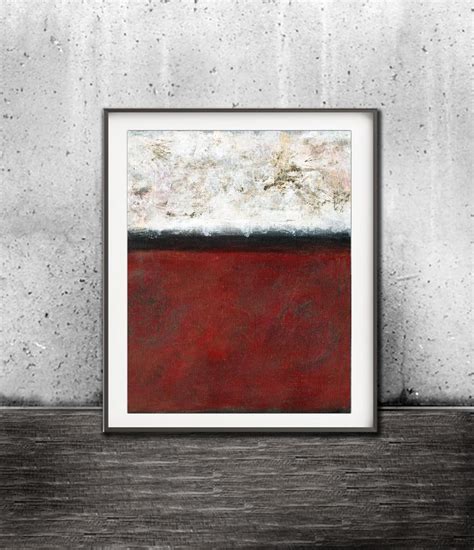 Abstract Red Print XXL 20 X 24 Digital Download Printable Art - Etsy