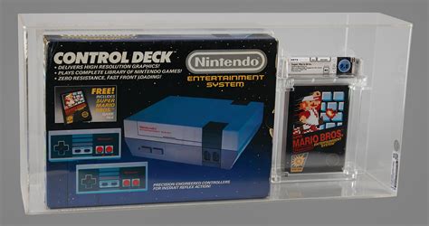 Nintendo Entertainment System (NES) with Super Mario Bros. Game Pak