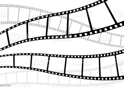 Movie Film Strip Vector Illustration Stock Illustration - Download Image Now - Movie, Camera ...