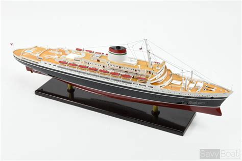 SS Andrea Doria Ocean Liner Italian Line - Handcrafted Model ship