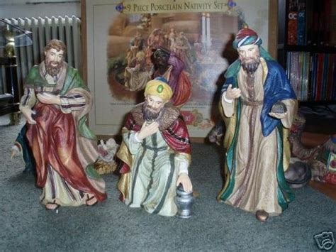 Grandeur Noel Nativity set collectors edition 1999 | #27156068