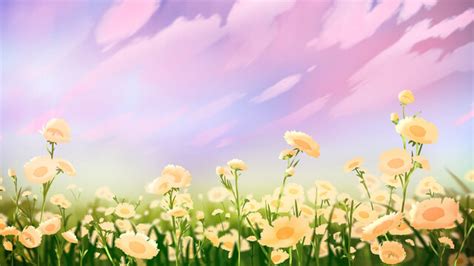 247 Flower Background Anime free Download - MyWeb