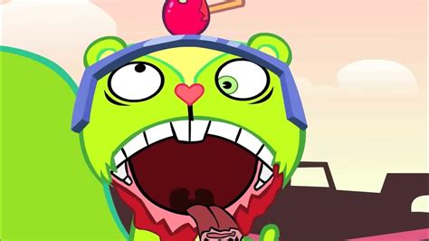 Happy tree friends nutty death in chew said a mouthful - YouTube