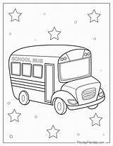 Bus Coloring Pages Preschool Printables sketch template