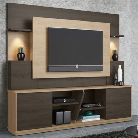 49 Affordable Wooden Tv Stands Design Ideas With Storage | Tv unit furniture, Wall tv unit ...