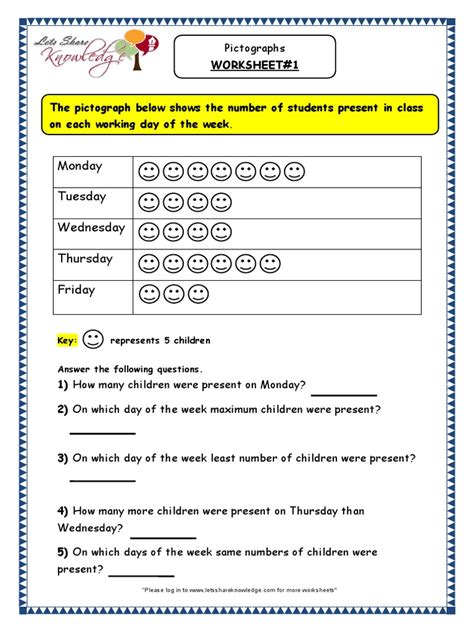 DATA HANDLING WORKSHEET