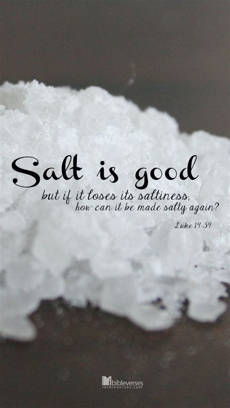 Salt is good, but if it loses its saltiness, how can it be made salty ...