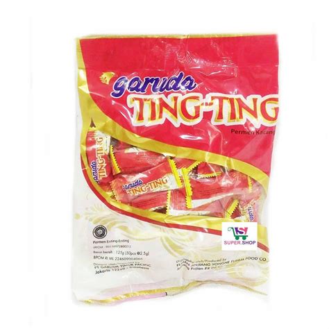 Jual Garuda Ting-Ting Permen Kacang (isi 50 pcs) Ting Ting Indonesia|Shopee Indonesia