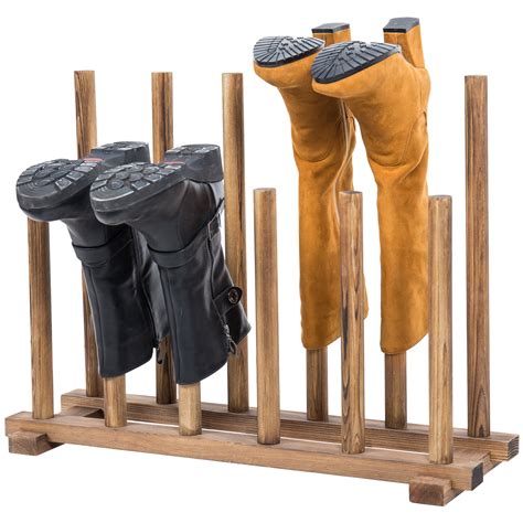 Millwood Pines Wood Inverted Boot Rack & Reviews | Wayfair