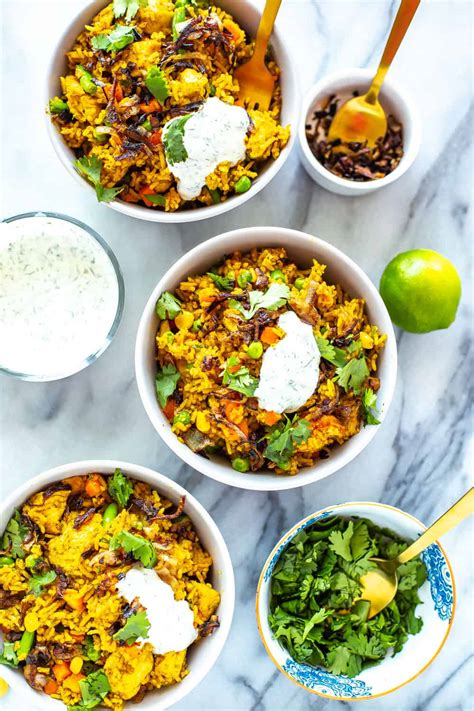 Instant Pot Chicken Biryani - Eating Instantly