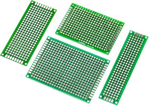 Amazon.com: Gikfun 4 Sizes Prototype PCB for Arduino DIY Circuit Board Breadboard Kit EK8394 ...