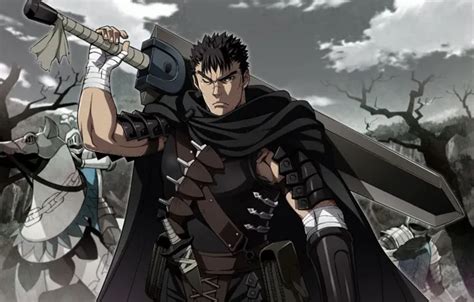 Wallpaper sword, armor, anime, man, ken, blade, Berserk, manga, japanese, Guts images for ...