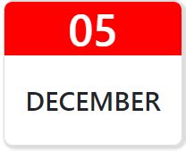 Important Historical events of 5th December - Arsod English Classes, Yavatmal