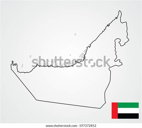 38 Grayscale Uae Map Images, Stock Photos & Vectors | Shutterstock