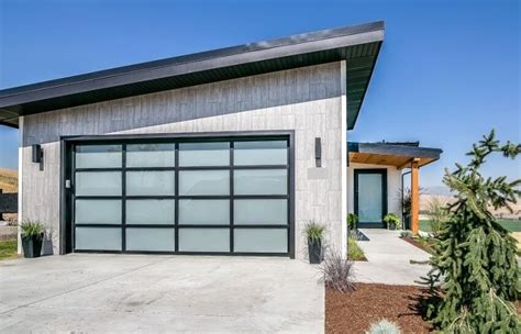 Frosted Glass Garage Door Ideas