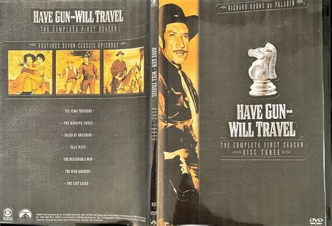 HAVE GUN-WILL TRAVEL, SEASON ONE, DISC THREE | dvdsandraremovies